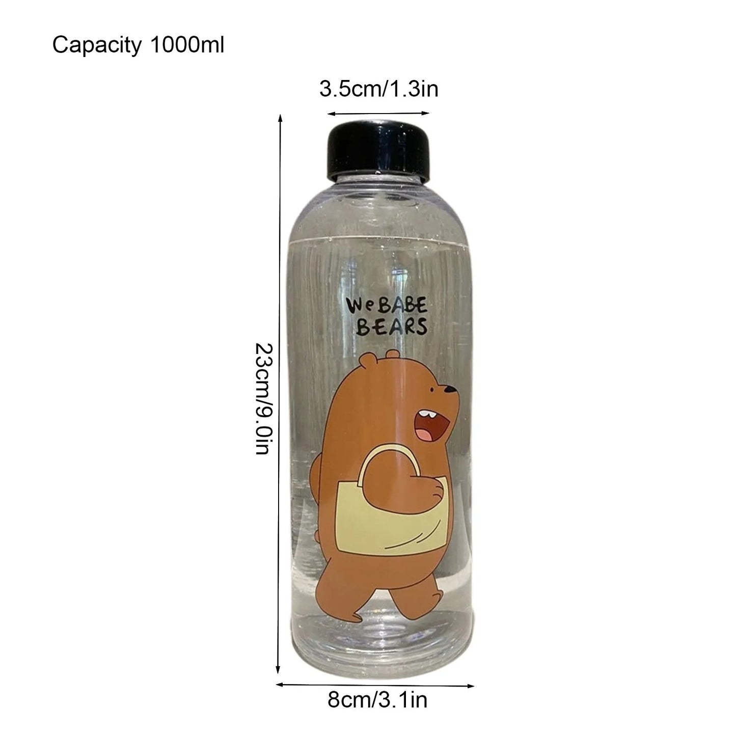 Cute Panda Bear Cup 1000ml